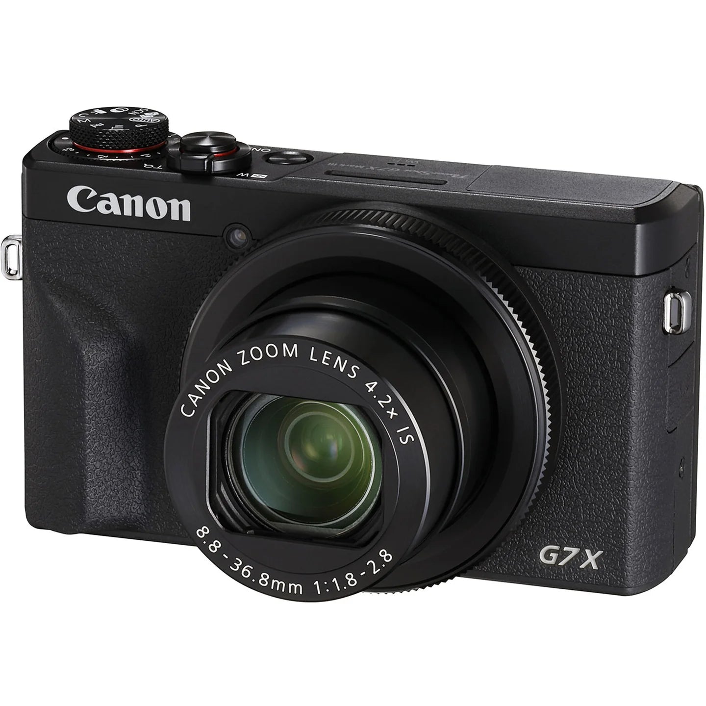 Canon PowerShot G7 X Mark III Digital Camera (Black) – 20.1MP 4K Video, Vlogging & Content Creation Kit with Wi-Fi & Bluetooth